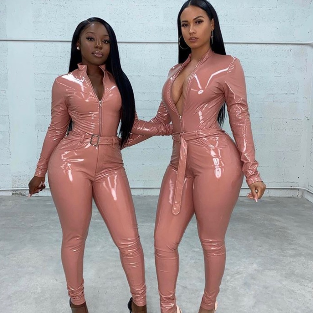 Gsuwoo Shop So Real Liquid Jumpsuit